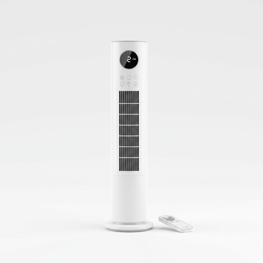 Ventilador de Torre 40cm 3 Velocidades com Controle Remoto