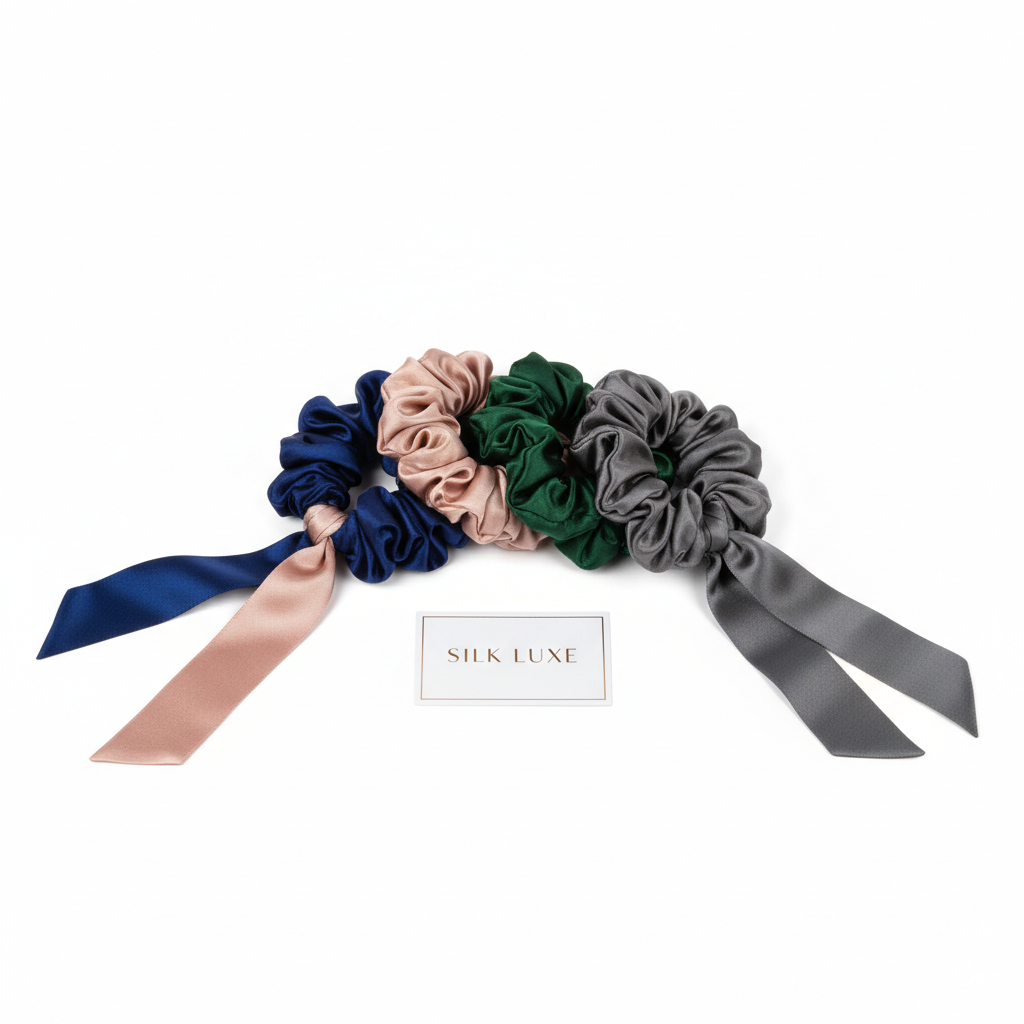 Kit Scrunchies de Cetim